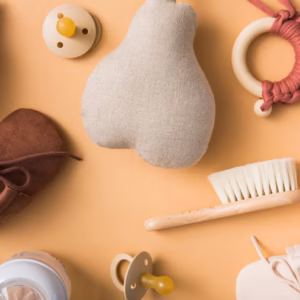 Baby clothing, shoes, and jewelry (these were combined together)