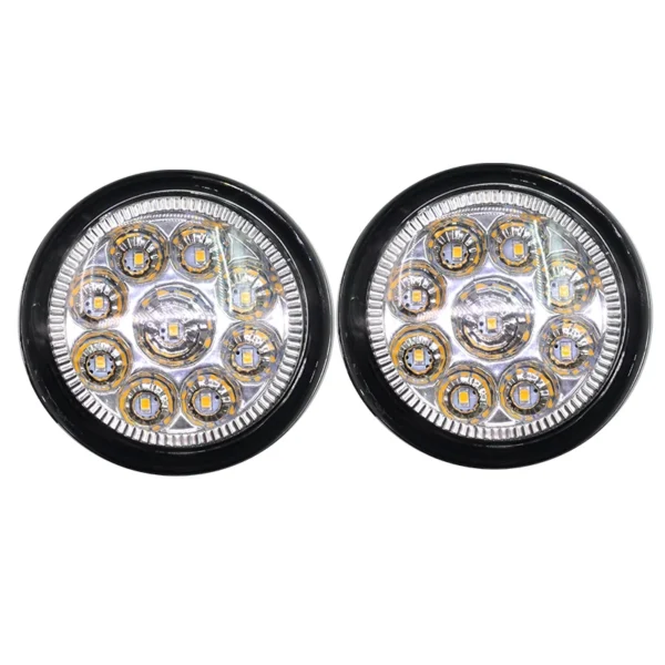 Buildreamen2 For Infiniti FX50 5.0L V8 2009-2012 Car LED Light Left + Right Fog Light Daytime Running Light DRL 12V DC 1 Pair - Image 3