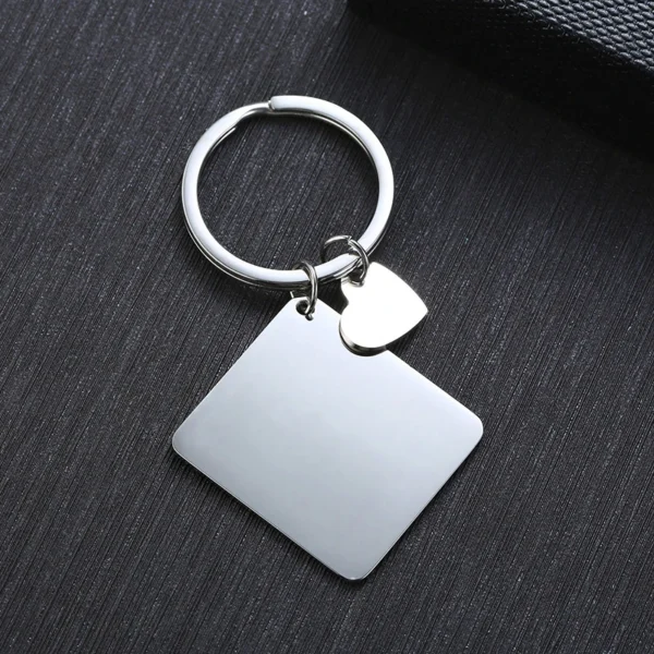 PERSONALISED DAD KEYCHAIN MISS YOU MY DAD GREAT LOVE FATHER’S DAY GIFT I LOVE YOU - Image 4