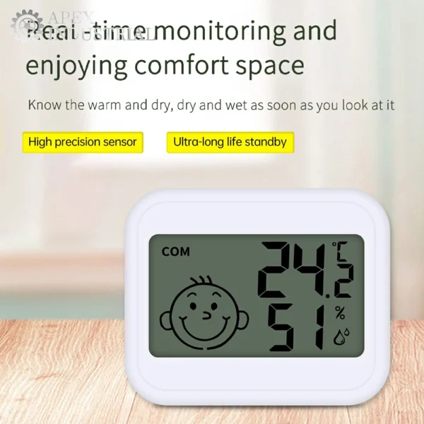 Mini LCD Digital Thermometer Hygrometer Indoor Room Electronic Temperature Humidity Meter Sensor Gauge Weather Station for Home - Image 5