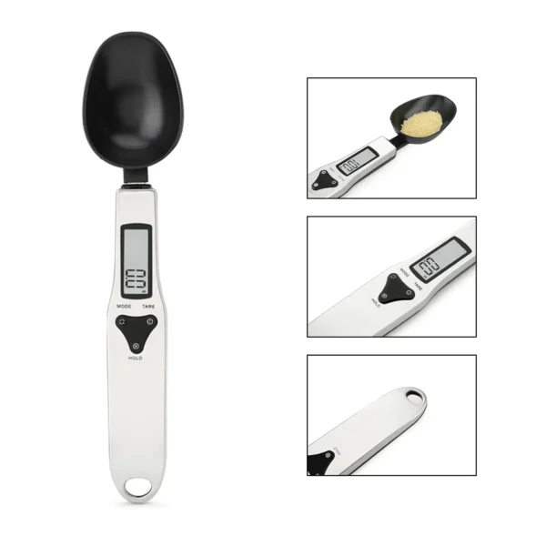 500g/0.1g Electronic Spoon Scale Measuring Cup Portioning Tea Flour Spices Medicine Kitchen Tool Accessories - Image 4