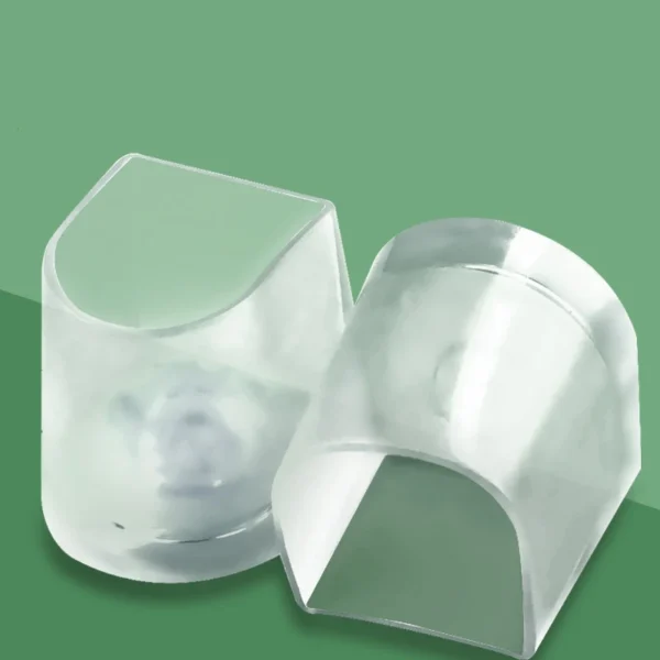 Anti-slip High Heel Silicone Protectors,Latin Stiletto Dance Covers,Shoe Care Kit Cap - Image 3