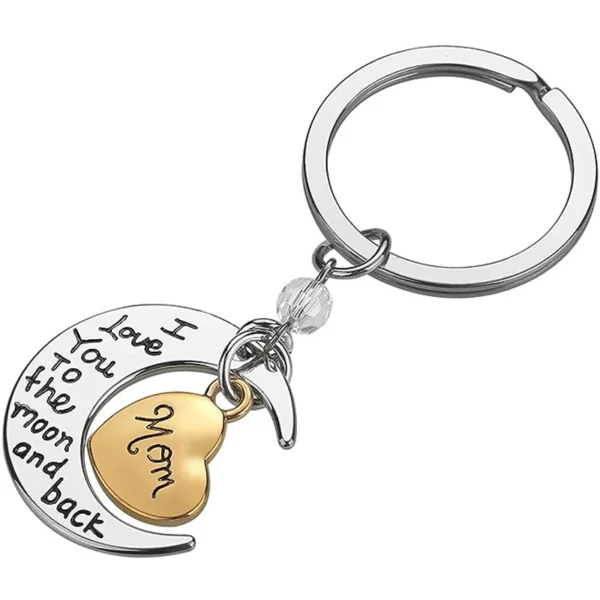 Mom Keychain Mom Gifts from Daughter Son - Mother’s Day Gifts For Mom from Daughter Mom Birthday Christmas Gifts - Image 2