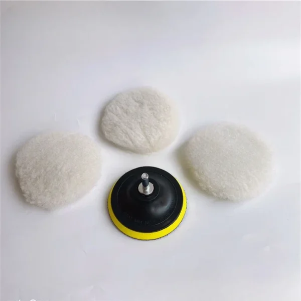5pcs/ Set Self-adhesive Polishing Disc Pad Car Beauty Polishing Car Paint Care Waxing Cleaning Wool Set Auto Beauty Accessories - Image 5