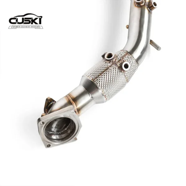 High Performance Sports Exhaust Downpipe for Jeep Wrangler Rubicon JL 2.0T 2018-2020 quality stainless steel auto Exhaust parts - Image 6