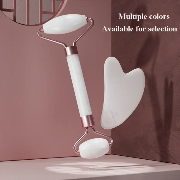Scraping Roller Massager Facial Massage Soothing Face Neck and Legs Tool Beauty Health Instrument Face Skin Care Set Jade Roller - Image 5