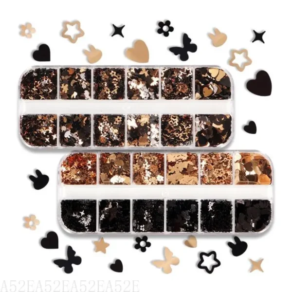 A52E for Butterfly Sequins Decoration for Epoxy Casting Resin Moulds Jewelry Pendant Candle Decorating Making Nail Art Suppli - Image 2