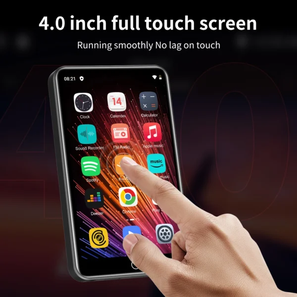 ZAQE MP3 player supports Bluetooth and WiFi, MP3 MP4 player supports Spotify Audible、Pandora， Up to 512 GB - Image 4