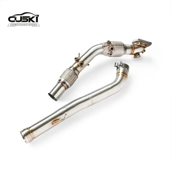 High Performance Sports Exhaust Downpipe for Jeep Wrangler Rubicon JL 2.0T 2018-2020 quality stainless steel auto Exhaust parts - Image 4