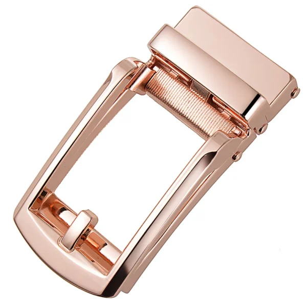 Men Zinc Alloy Automatic Belt Buckle Trouser Belt Buckle Fashion Silver Buckle For 30mm 31mm Genuine Lether Belt Body Male Gifts - Image 3