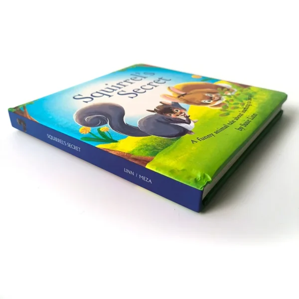 Board book printing Squirrels secret Baby bedtime story Animals kindergarten Education books - Image 6