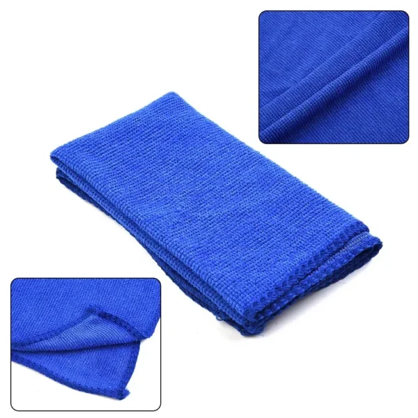 Kitchen Towel Cleaning Towel Components Easy To Use Replacement Access Blue Car Clean Cloth Cleaning Cleaning Tool Home Wash