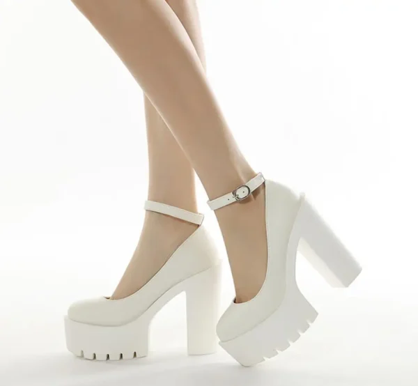 New White Women Beautiful Shoes Bright Summer Sandals Party Wedding Fashion Dropshopping Sexy Stilettos High Heeled Pumps Daily - Image 6