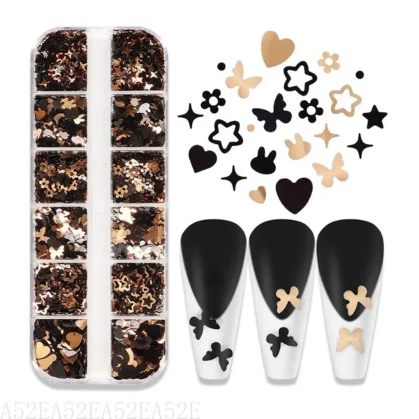 A52E for Butterfly Sequins Decoration for Epoxy Casting Resin Moulds Jewelry Pendant Candle Decorating Making Nail Art Suppli - Image 4
