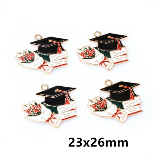 Stylish Graduation Badge Commemorative Hat Badge High-Quality Elegant Grad Cap Pin for College Graduation Gift Academic - Image 5