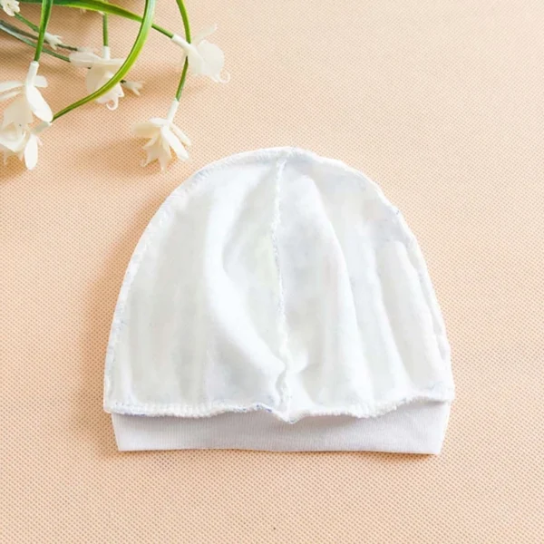 Q0KB Baby Soft Cotton Tire Hat Newborn Infant Multi Color Pattern Warm Beanie for Toddler Boys Girls Shower Gifts
