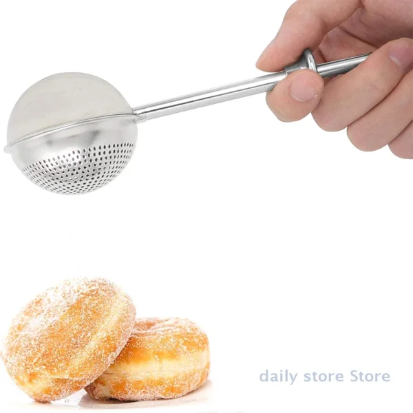 Flour Filter Spoon Baker Dusting Wand For Sugar Flour Spices Spoon Kitchen Tool - Image 2