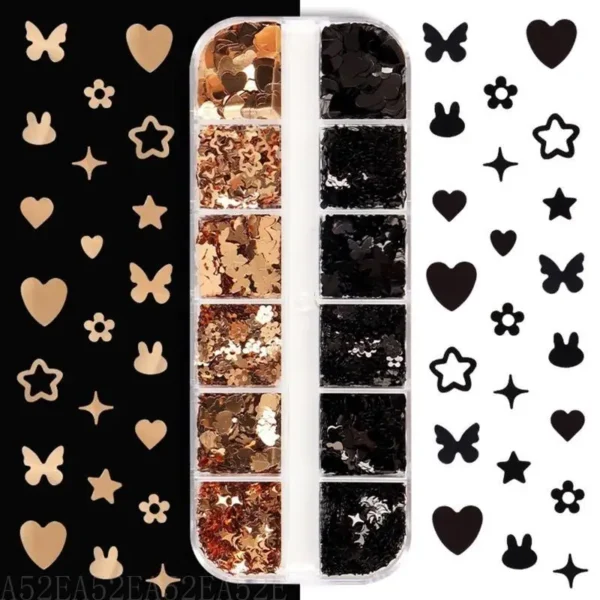 A52E for Butterfly Sequins Decoration for Epoxy Casting Resin Moulds Jewelry Pendant Candle Decorating Making Nail Art Suppli - Image 3
