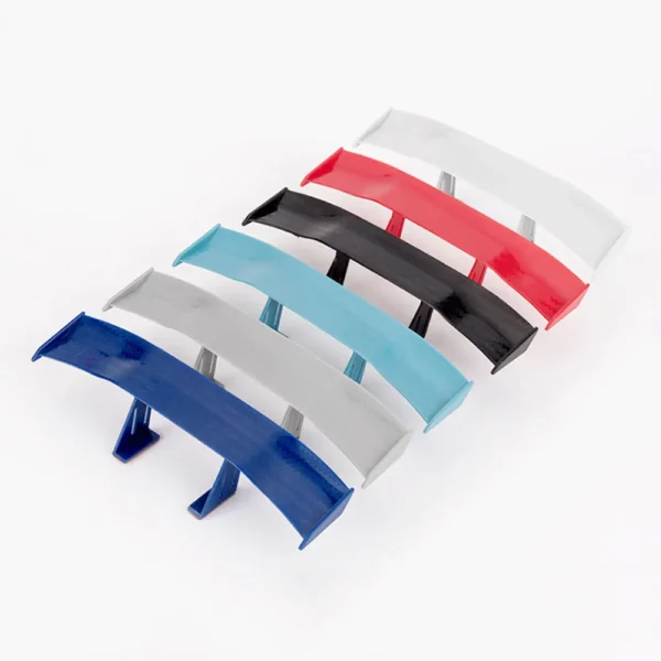 17CM Car Mini Tail Wing Carbon Fiber Look Modified Tail Wings Simple Model Auto Rear Spoiler Decoration Car Accessories - Image 3
