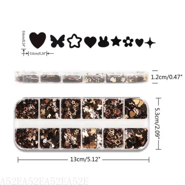 A52E for Butterfly Sequins Decoration for Epoxy Casting Resin Moulds Jewelry Pendant Candle Decorating Making Nail Art Suppli - Image 6
