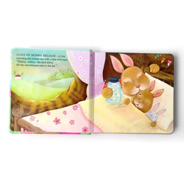 i love my mommy stories hardcover book best christmas gift for kids board book customized children book for baby - Image 2