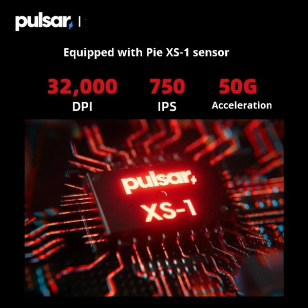 PULSAR x2v3 mini Xlite v4 mini T1 Edition Wireless Gaming Mouse XS-1 Sensor E-Sport 8khz Polling Rate for FPS CS Valorant OW COD - Image 4