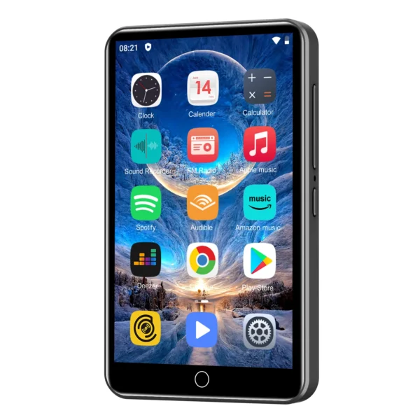 ZAQE MP3 player supports Bluetooth and WiFi, MP3 MP4 player supports Spotify Audible、Pandora， Up to 512 GB