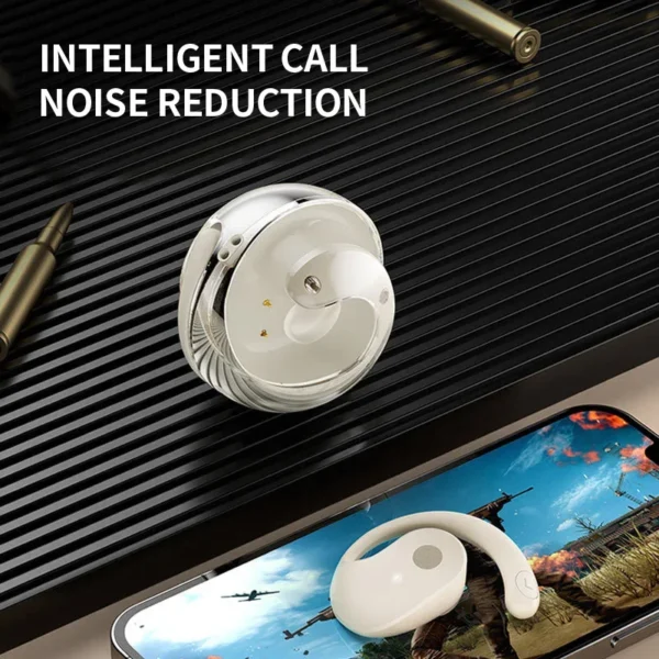 ERSHEN Headphones Bone Conduction Earphone Open Ear Sports Bluetooth Headphones Wireless Earbuds With Noise Cancellation - Image 4