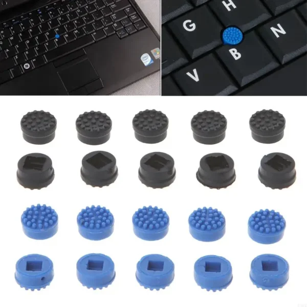 920L 10PCS Mouse Point For Laptop Keyboard Laptop Keyboard Black Blue
