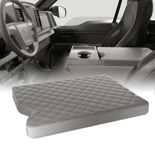 Car Jump For Seat Center Console Lid Armrest Cover Dust Proof Waterproof For Ford F150 F250 F350 15-22 Auto Accessories - Image 3