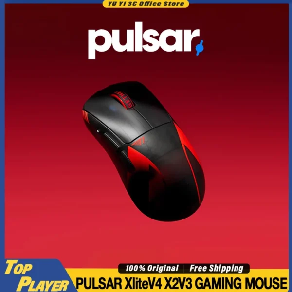 PULSAR x2v3 mini Xlite v4 mini T1 Edition Wireless Gaming Mouse XS-1 Sensor E-Sport 8khz Polling Rate for FPS CS Valorant OW COD