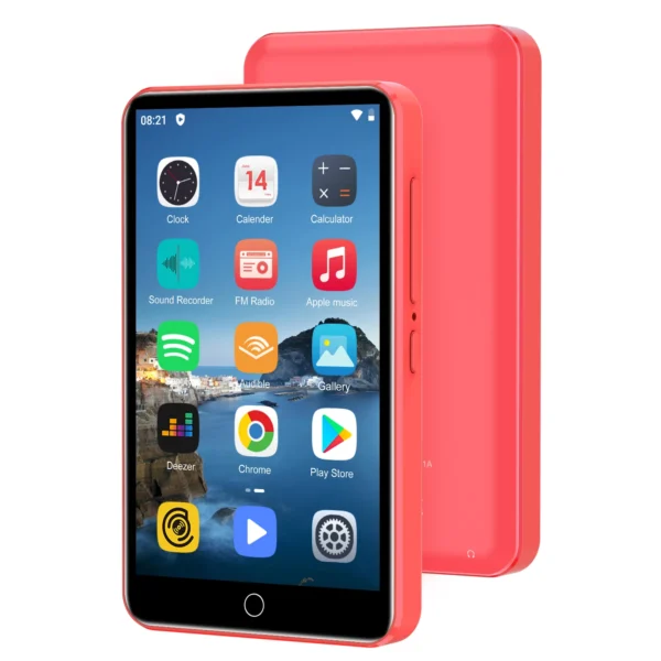 ZAQE MP3 player supports Bluetooth and WiFi, MP3 MP4 player supports Spotify Audible、Pandora， Up to 512 GB