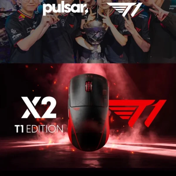 Pulsar X T1 Wireless Mouse Xlitev4 X2v3 Gaming Xs-1 Sensing 8k 32000dpi Ergonomics Lightweight E-sport 8000hz 32000DPI FPS - Image 4