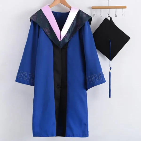 Graduation Uniform Bachelor Cloaks Hat Graduation Ceremony Outfits Degree Master Uniform Graduation Photography Graduation Robes