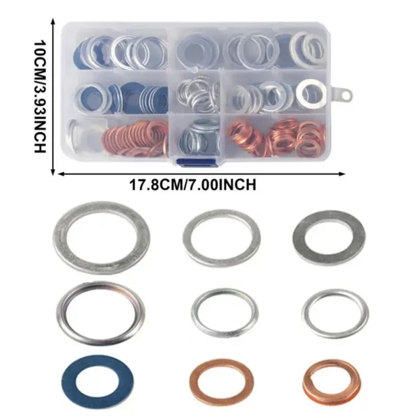 Screw Washer Assortment 140X Collectibles & Fine Art Flat & Lock Washers In Multiple Sizes Handmade Products Tools & Home - Image 6