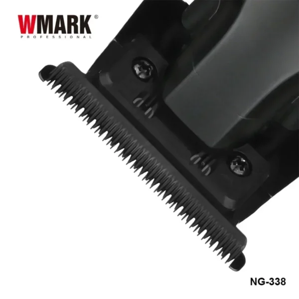 WMARK NG-338 Hair Trimmer for Men DLC Blade with Base Charger Cordless Professional Finishing Machine Hair Cutting Hair Clipper - Image 2