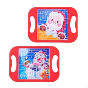 R6FD Handheld Balls Maze Game Toy Rolling Balls Maze Game Board Maze Walking Beads Toy for Adult Kids