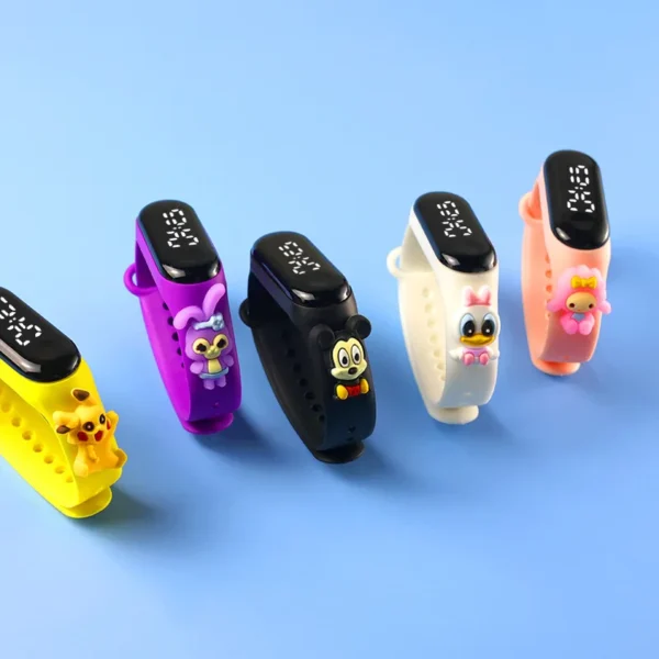 Marvel Children's Watch Fashion Cartoon Watches Electronic Digital LED Display Watches Waterproof Holiday Gift Kids Watches - Image 3