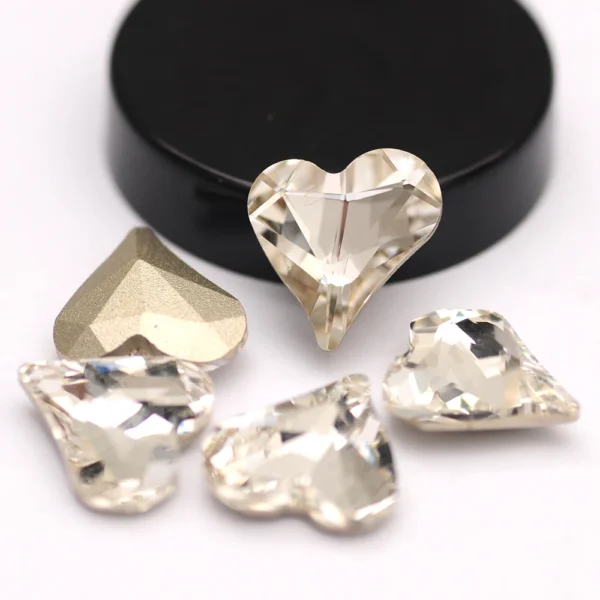 Super Clear 10PCS Different Shapes Rhinestones Glass DIY Crafts Crystals Jewels Beads For Nail Art Garment Decorations - Image 5