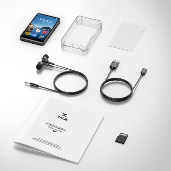 ZAQE MP3 player supports Bluetooth and WiFi, MP3 MP4 player supports Spotify Audible、Pandora， Up to 512 GB - Image 6