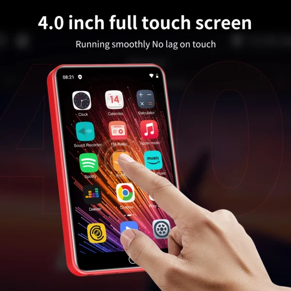 ZAQE MP3 player supports Bluetooth and WiFi, MP3 MP4 player supports Spotify Audible、Pandora， Up to 512 GB - Image 5
