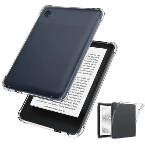 Funda e-Reader Case Shockproof Anti Scratch eBook-reader Protective Cover for Rakuten Kobo Libra/Clara Colour BW - Image 2