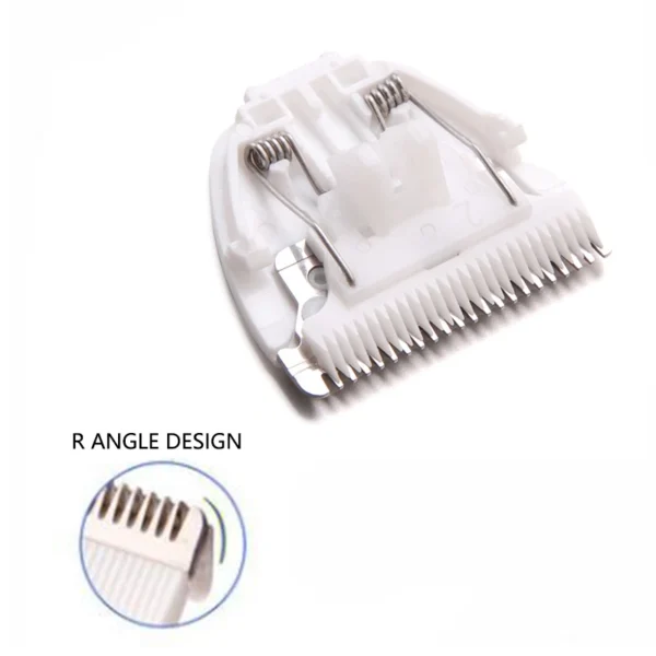ABBR Sharp Ceramic Blade Head Knife for Easy Jane Hair Clipper,Suit to Adult Child Cutter Clipper HK668A 500A 610 Y218,White