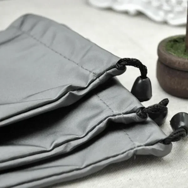 Small Protection Pouch Waterproof Fabric Bag For Earbuds USB Cable MP3 - Image 4