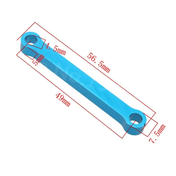 HSP 122040 (02074) Metal Ackerman Plate Upgrade Spare Parts Accessories For 1/10 4WD RC Nitro Cars 94122 - Image 3
