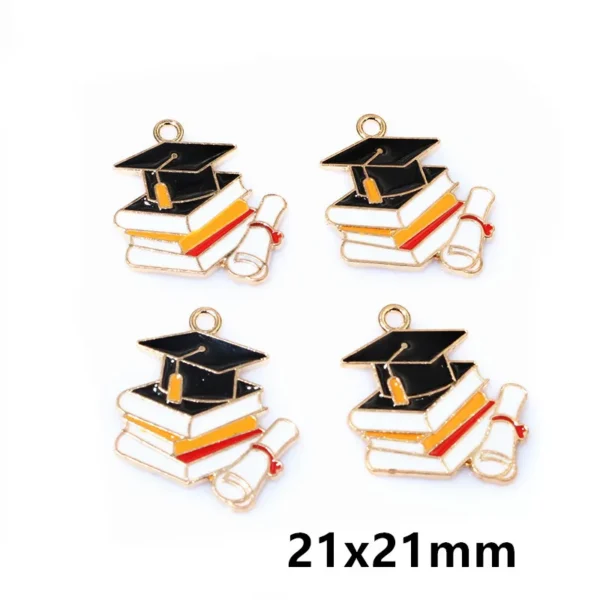Stylish Graduation Badge Commemorative Hat Badge High-Quality Elegant Grad Cap Pin for College Graduation Gift Academic - Image 3