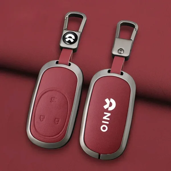 Fashion new Zinc Aolly Car Remote Key Case Cover For Weilai Nio ET7 ET5 Auto Key Shell Keychain Auto Accessories - Image 4