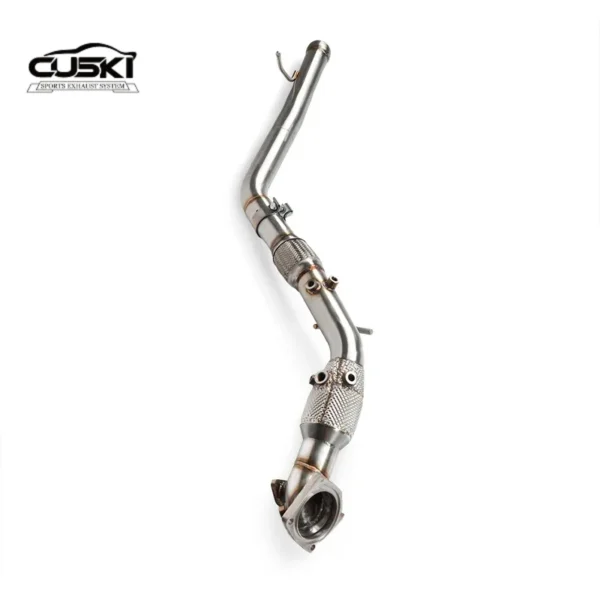 High Performance Sports Exhaust Downpipe for Jeep Wrangler Rubicon JL 2.0T 2018-2020 quality stainless steel auto Exhaust parts - Image 3