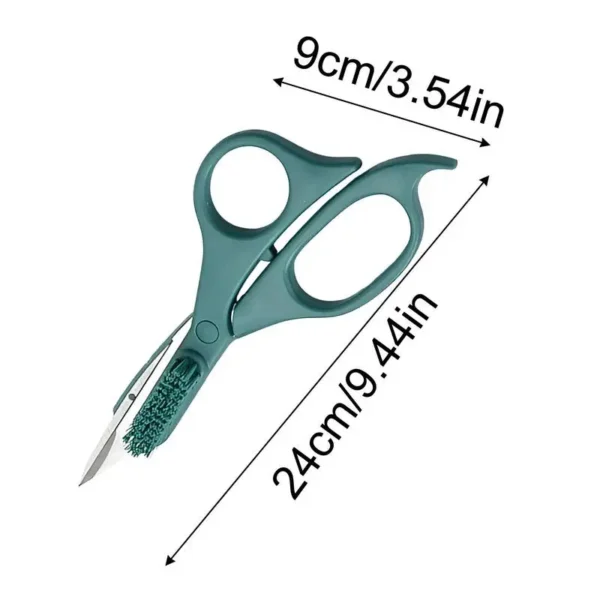 Kitchen Scissors For Food Crab Scissors With Brush Multi Functional Kitchen Tool For Cutting Cooking Seafood Processing - Image 6