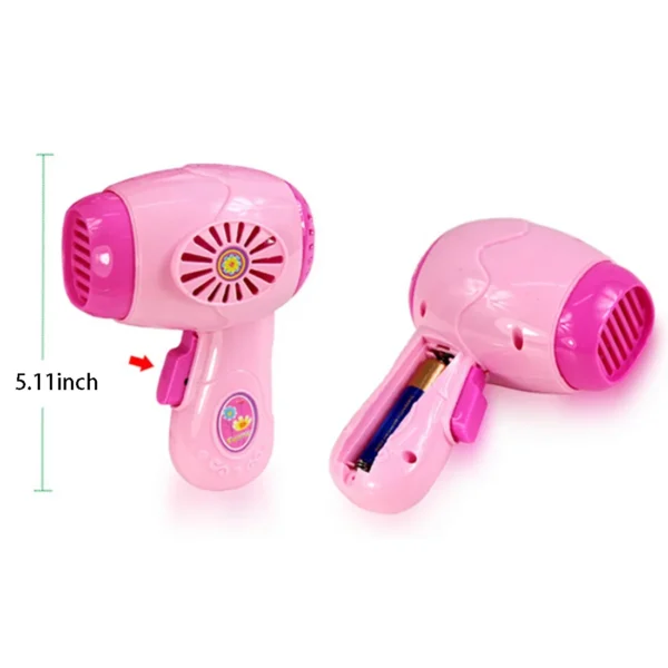 Creative new Play house girl family toys new simulation life small household appliances hair dryer toys Christmas gifts - Image 2